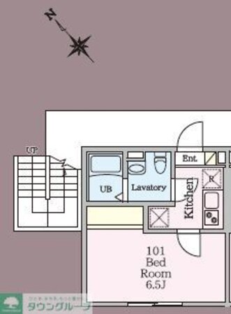 マックスメゾン上大岡の物件間取画像